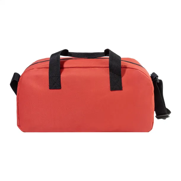 Draper RPET sportska torba Crvena