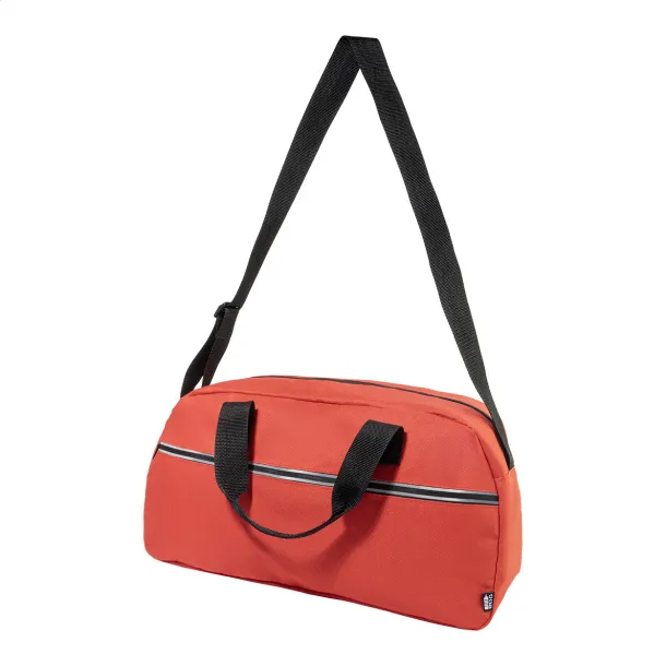 Draper RPET sportska torba Crvena