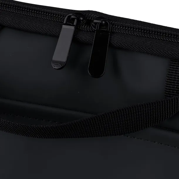  Rafi reciklirana PU torba za laptop Crna