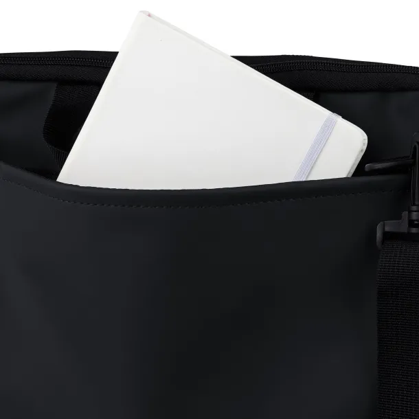  Recycled PU laptop bag Rafi Crna