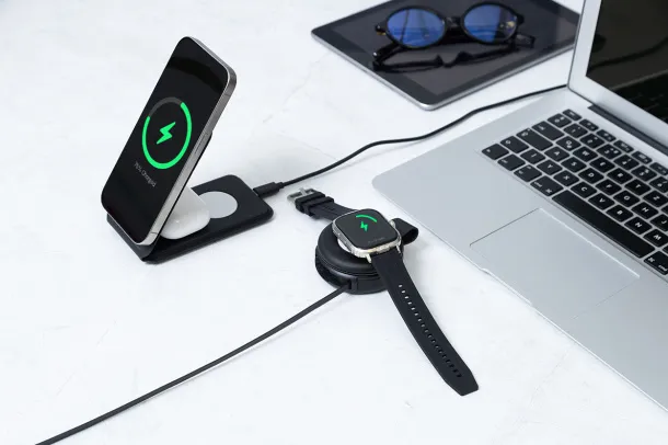 LuxCharge Go RPU bežični punjač Crna