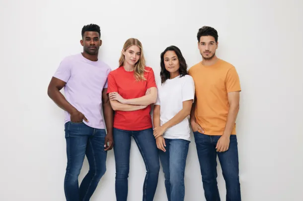  Iqoniq Bryce unisex kratka majica od recikliranog pamuka, 180 g/m² - iqoniq Lavanda