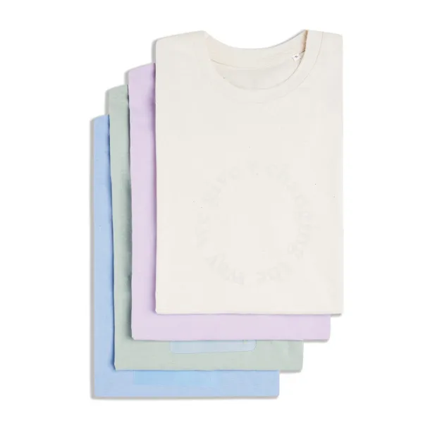  Iqoniq Bryce recycled cotton unisex t-shirt - iqoniq Lavanda