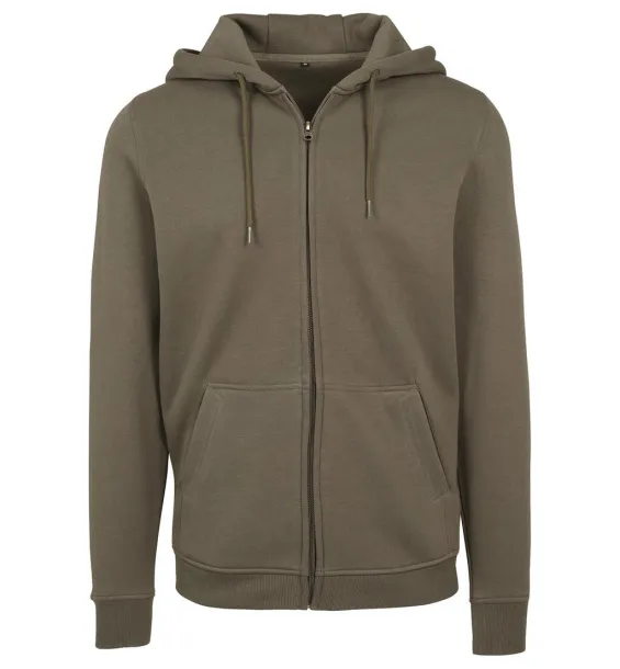  Heavy Zip Hoody - Build Your Brand Maslinasta