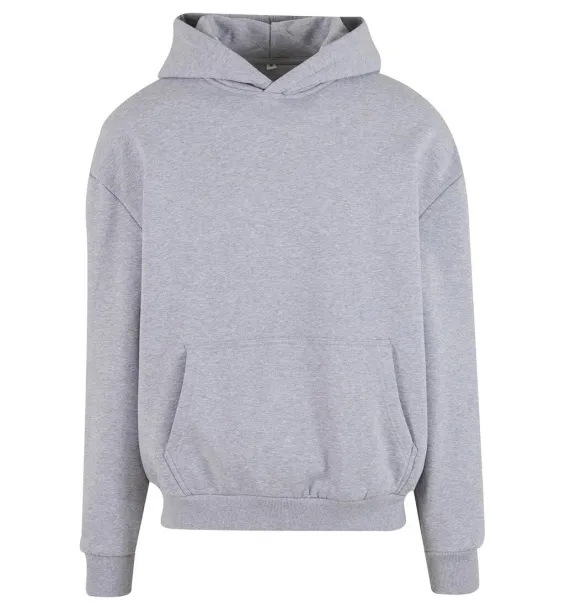  Ultra Heavy Oversized Hoody - Build Your Brand Heather Grey
