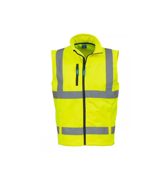  Fluorescentni softshell prsluk - Yoko Fluo Yellow