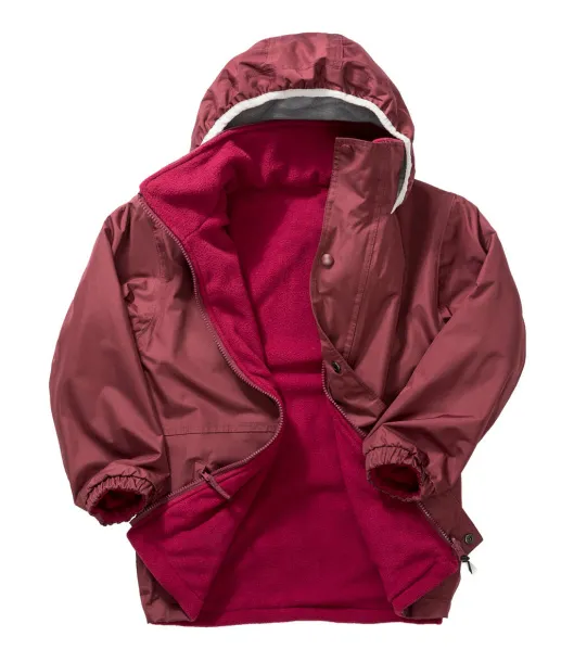  Stormproof dječja dvostrana jakna - Result burgundac burgundac