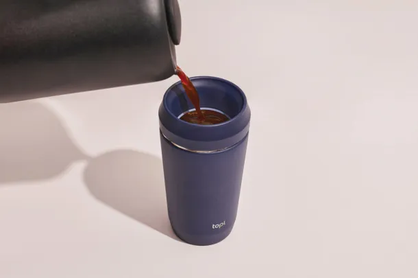  Topl termo šalica To Go s 360° poklopcem, 354 ml - Topl navy