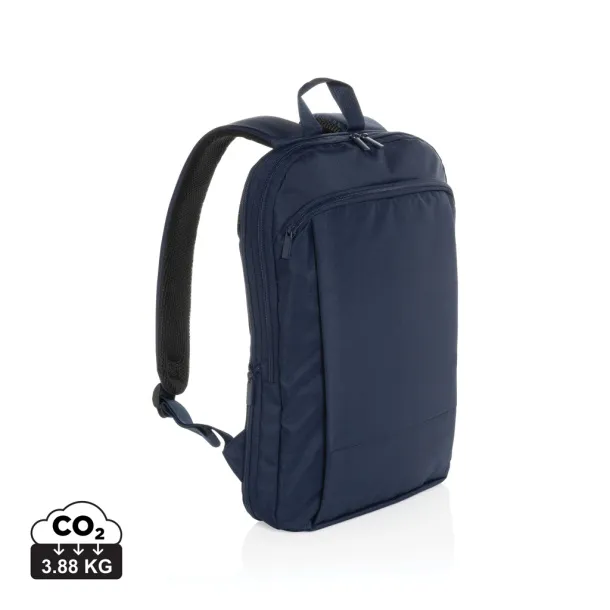  Flexpack Aware™ RPET Expandable Slim 15.6" Laptop Backpack - XD Collection navy