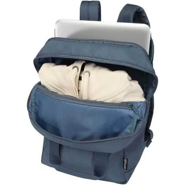 Trip 14” Aware™ recycled travel laptop backpack 9L Hale Blue