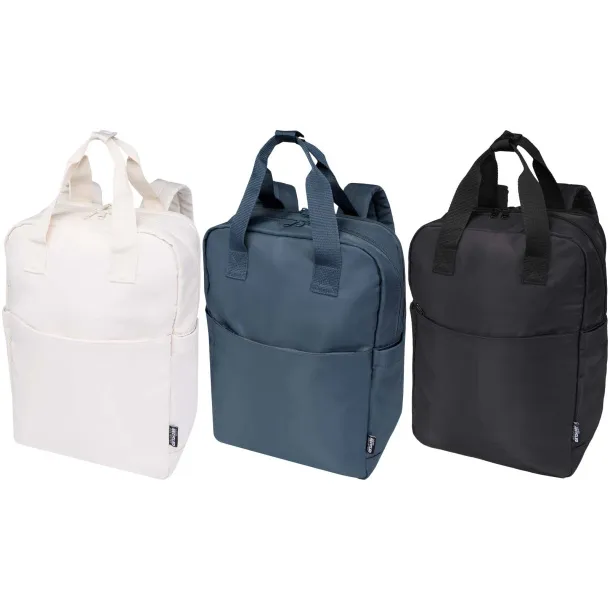 Trip 14” Aware™ recycled travel laptop backpack 9L Crna