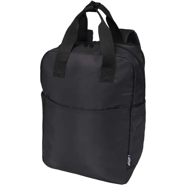 Trip 14” Aware™ recycled travel laptop backpack 9L Crna