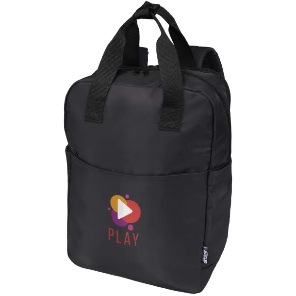 Trip 14” Aware™ recycled travel laptop backpack 9L Crna