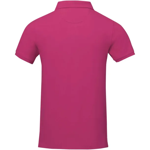Calgary short sleeve men's polo - Elevate Life Magenta