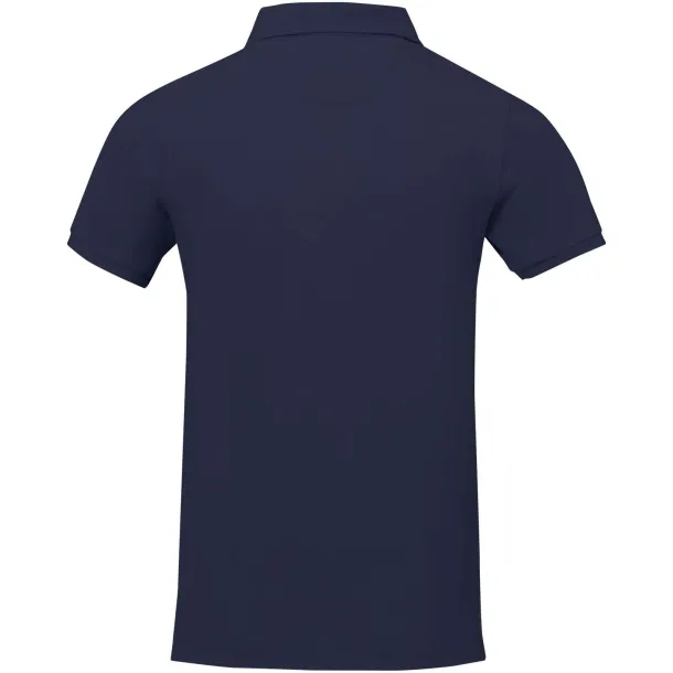 Calgary short sleeve men's polo - Elevate Life Navy Blue