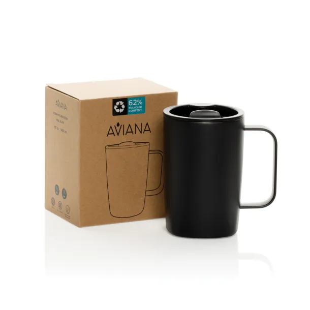 Aviana™ Rowan RCS Recycled Mug 450 ML Black