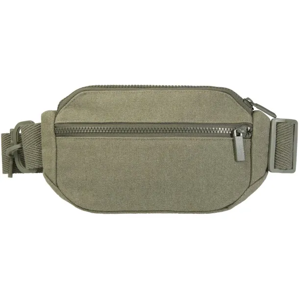 Crescent 500 g/m² Aware™ recycled crossbody bag Green