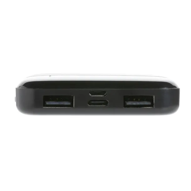  RCS standard recycled plastic wireless powerbank - XD Collection Black 