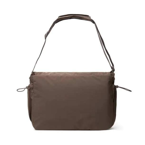  KENTO URBAN RCS recycled nylon 15.6 inch Messenger brown