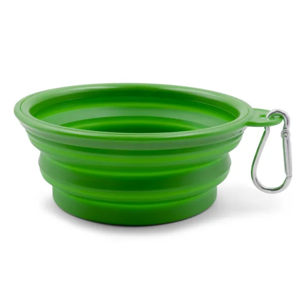 Platora Foldable dog bowl light green