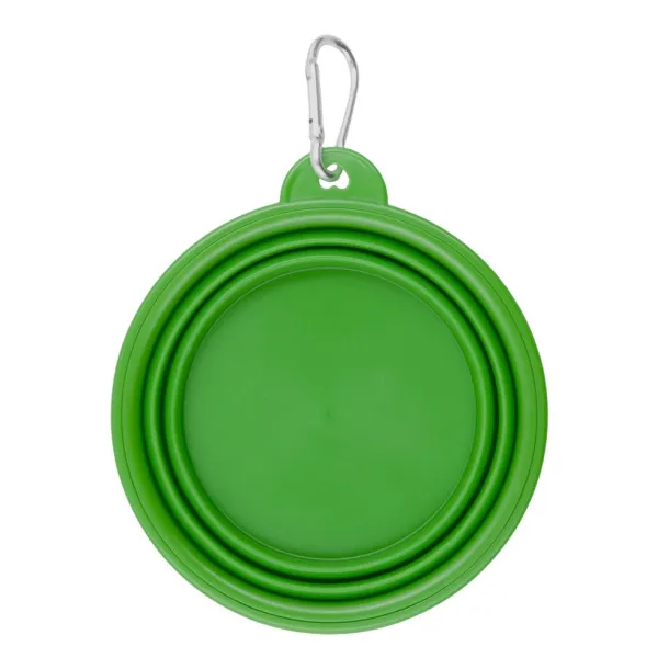Platora Foldable dog bowl light green