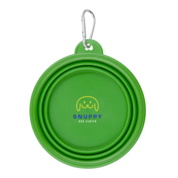 Platora Foldable dog bowl light green
