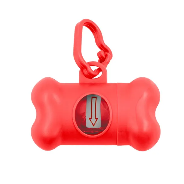 Zoga Waste bag dispenser for dogs Crvena
