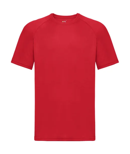  Sportska kratka majica, 140 g/m² - Fruit of the Loom Crvena