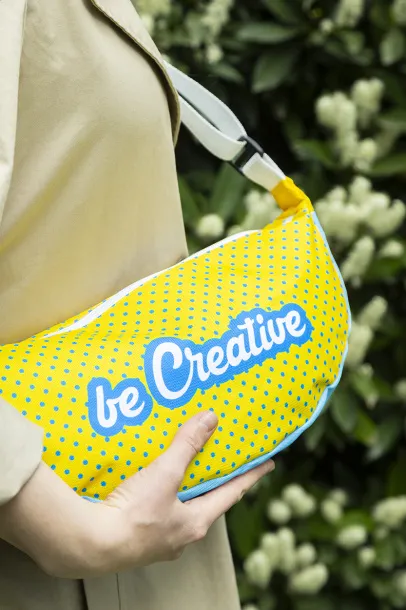 Subobag Party personalizirana RPET torba za preko ramena Bijela