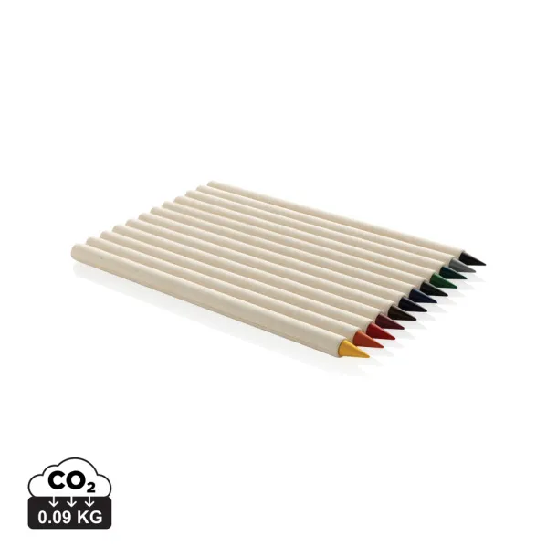  Micki GRS infinity 12pc colouring pencil set - XD Collection White