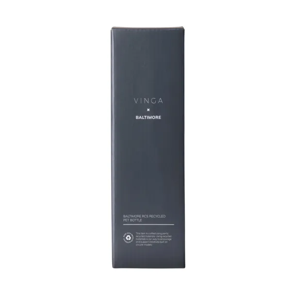  VINGA Baltimore RCS RPET bottle 550 ML - Vinga Transparent