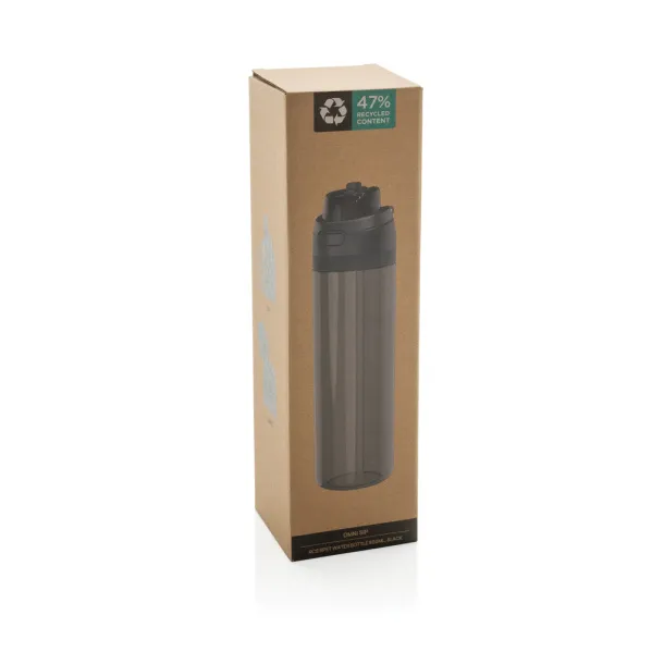  Omni Sip RCS RPET boca za vodu, 800 ml. - XD Collection Crna