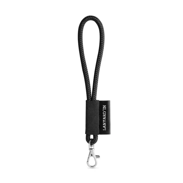  Lanyard Nautic Short Set Black