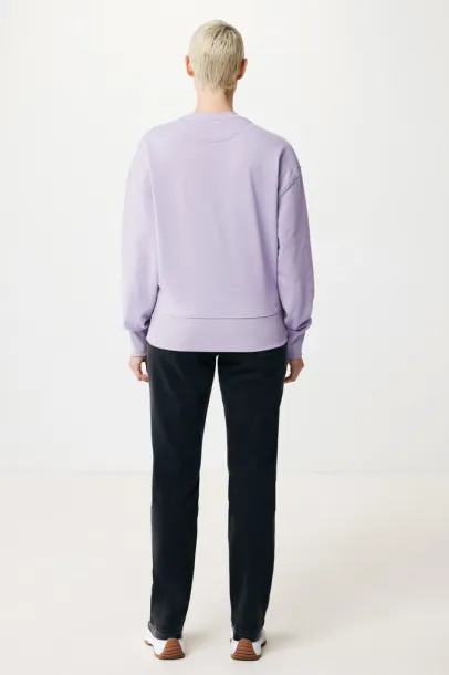 Iqoniq Kruger unisex opušteni pulover od recikliranog pamuka, 340 g/m² - iqoniq Lavanda