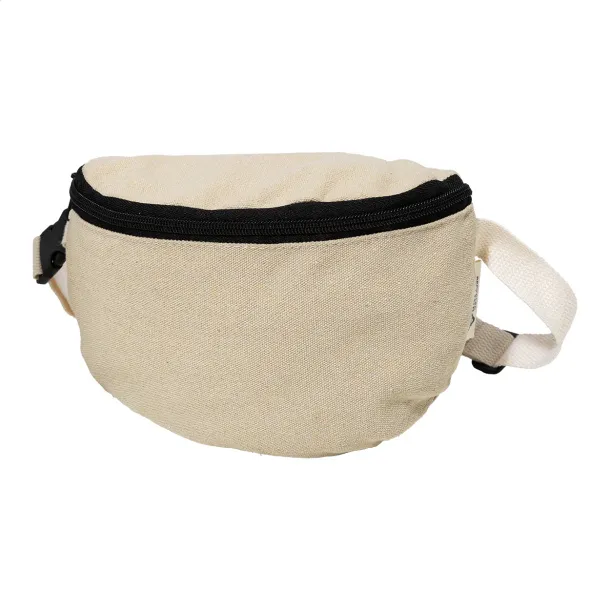 Rekan Hip recycled canvas waist bag Natural