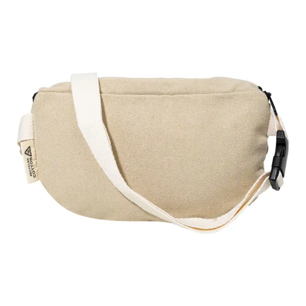 Rekan Hip recycled canvas waist bag Natural