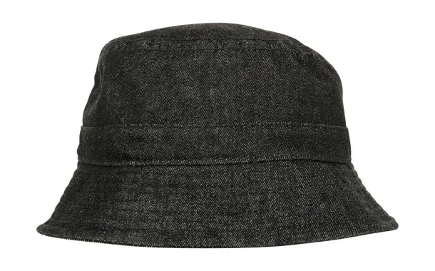  Denim Bucket Hat - Elevate Essentials Black Siva