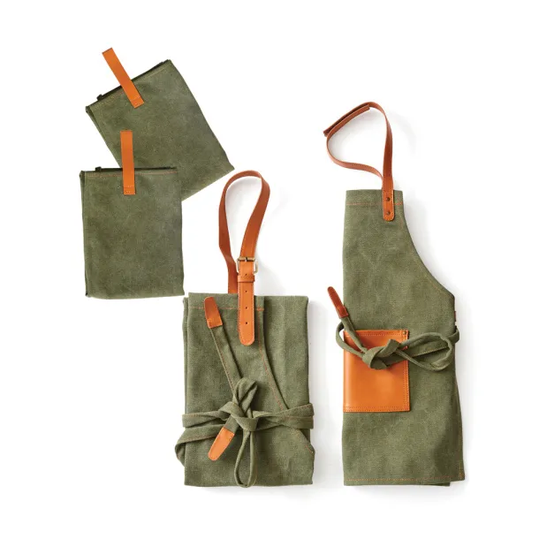  VINGA Asado Apron - Vinga Green 