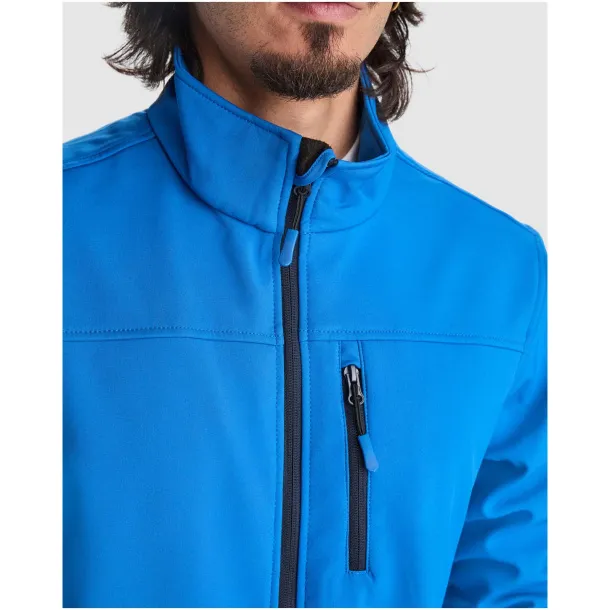 Antartida men's softshell jacket - Roly Pearl White