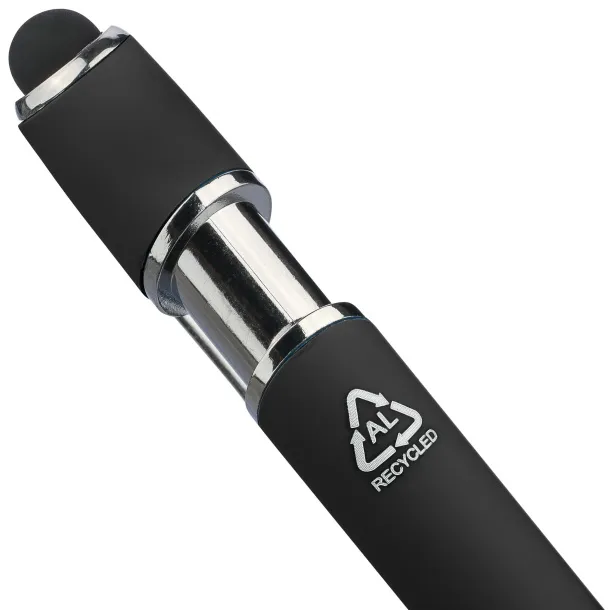  Recycled aluminium ballpen Primo Crna