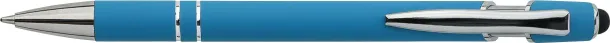  Recycled aluminium ballpen Primo light blue