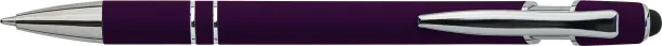  Recycled aluminium ballpen Primo purple