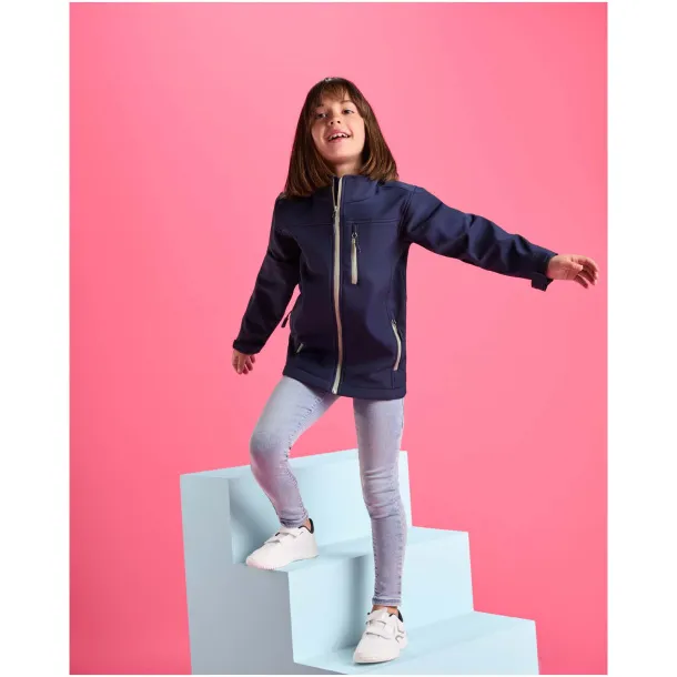Antartida dječja softshell jakna - Roly Mornarski plava