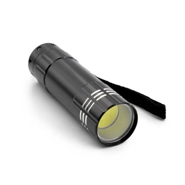 Lule COB flashlight Crna