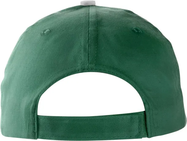 Beau pamučna kapa - 5 panela Zelena