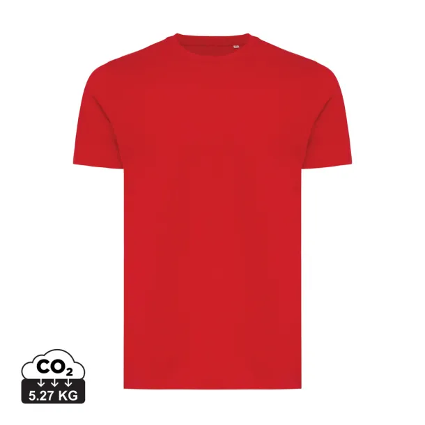  Iqoniq Bryce recycled cotton unisex t-shirt - iqoniq Crvena
