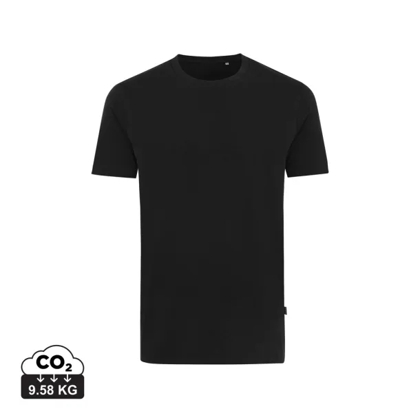  Iqoniq Bryce recycled cotton unisex t-shirt - iqoniq Black