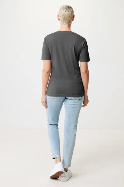  Iqoniq Bryce recycled cotton unisex t-shirt - iqoniq anthracite