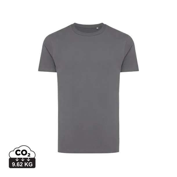  Iqoniq Bryce recycled cotton unisex t-shirt - iqoniq anthracite