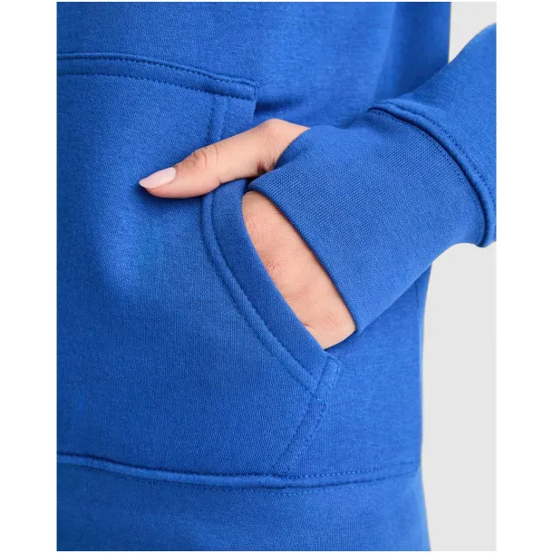 Urban ženski hoodie, 280 g/m² - Roly Marl Grey Crna